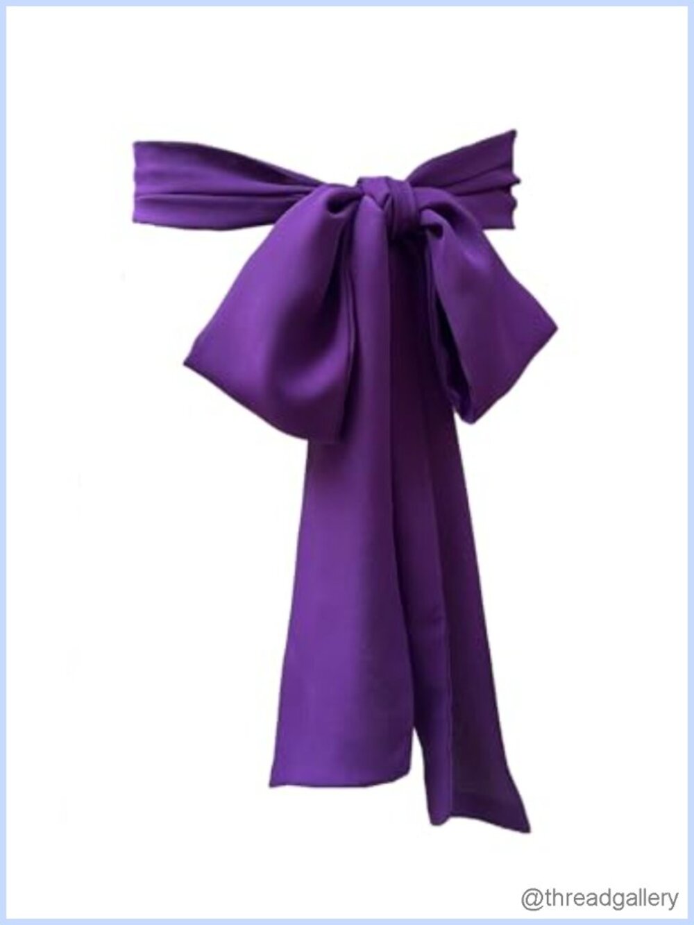 Women Chiffon Sash Belt Wide Bow Tie Bridal Wedding Formal Occasion